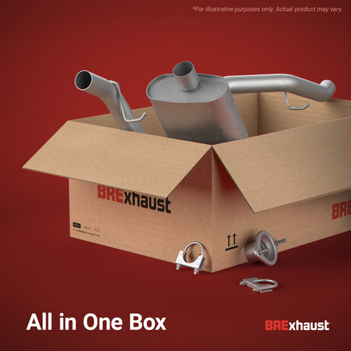 BRExhaust 2003-2007 Honda Accord 3.0L Direct-Fit Exhaust Muffler Kit 108-0187