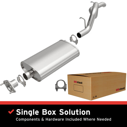 BRExhaust Direct-Fit Exhaust System Kit
