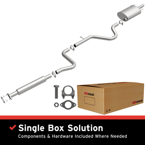 BRExhaust 2006-2011 Chevrolet Impala 3.5L | 2006-2007 Chevrolet Monte Carlo 3.5L Direct-Fit Exhaust System Kit 106-0015