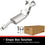 BRExhaust 1999-2002 Toyota 4Runner 3.4L / 1999-2000 Toyota 4Runner 2.7L Direct-Fit Exhaust System Kit 106-0022