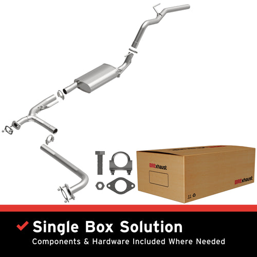 BRExhaust 2005-2014 Nissan Xterra 4.0L Direct-Fit Exhaust System Kit 106-0065