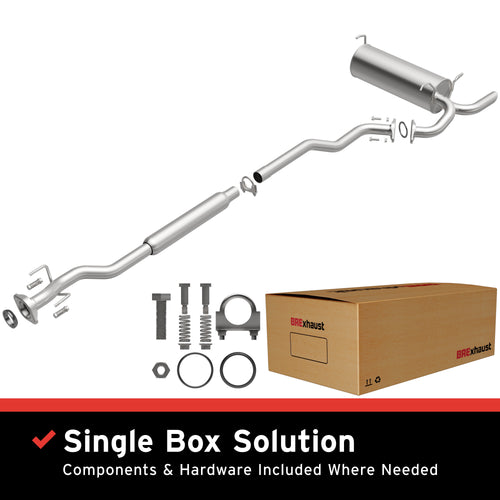BRExhaust 2011-2017 Nissan Juke 1.6L Direct-Fit Exhaust System Kit 106-0077