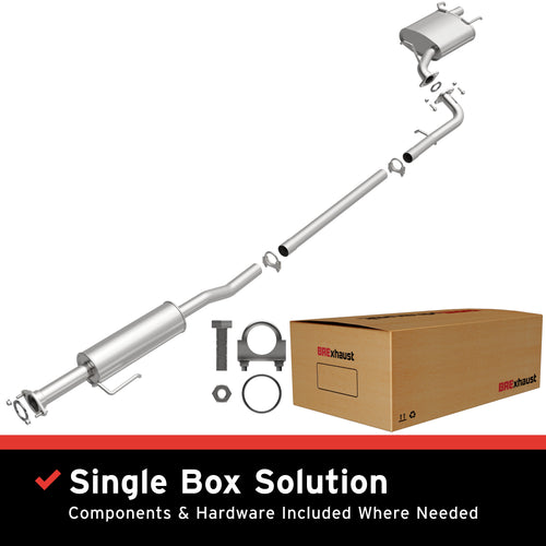 BRExhaust 2007-2011 Toyota Camry 2.4L / 2010-2011 Toyota Camry 2.5L Direct-Fit Exhaust System Kit 106-0078