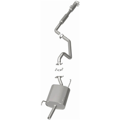 BRExhaust 2000-2001 Nissan Sentra 1.8L Direct-Fit Exhaust System Kit 106-0084