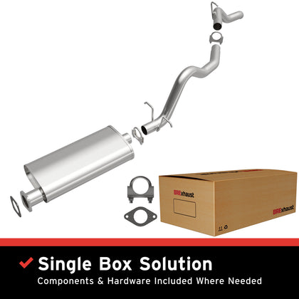 BRExhaust 2000-2005 Chevrolet Blazer 4.3L / 2000-2002 GMC Jimmy 4.3L Direct-Fit Exhaust System Kit 106-0091