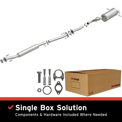 BRExhaust 2006-2008 Subaru Forester 2.5L Direct-Fit Exhaust System Kit 106-0094