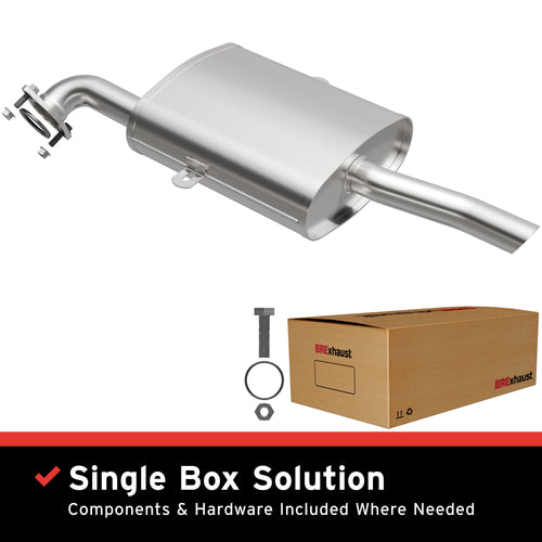 BRExhaust 1998-2002 Chevrolet Prizm 1.8L / 1998-2002 Toyota Corolla 1.8L Direct-Fit Exhaust System Kit 106-0099