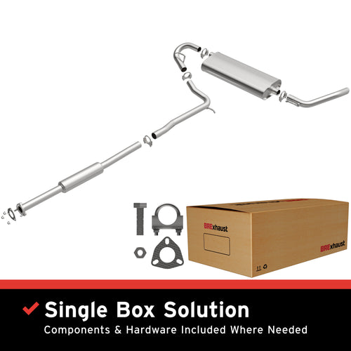 BRExhaust 2002-2003 Saturn Vue 3.0L / 2002-2007 Saturn Vue 2.2L Direct-Fit Exhaust System Kit 106-0100
