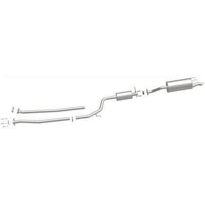 BRExhaust 2012-2015 Honda Civic 1.8L Direct-Fit Exhaust System Kit 106-0102