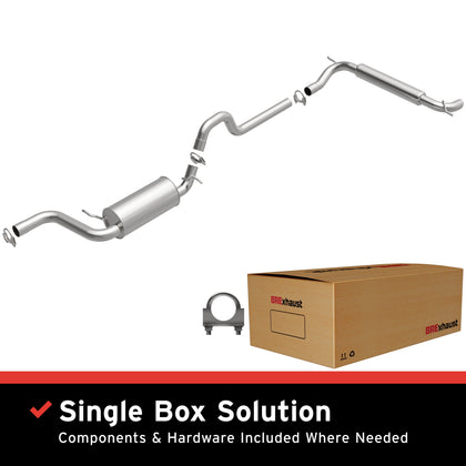 BRExhaust Direct-Fit Exhaust System Kit 106-0103
