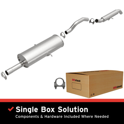 BRExhaust 2001-2005 Chrysler Town & Country 3.8L / 2001-2005 Dodge Grand Caravan 3.8L Direct-Fit Exhaust System Kit 106-0115