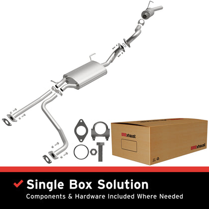 BRExhaust 2001-2004 Nissan Pathfinder 3.5L | 2001-2003 INFINITI QX4 3.5L Direct-Fit Exhaust System Kit 106-0120