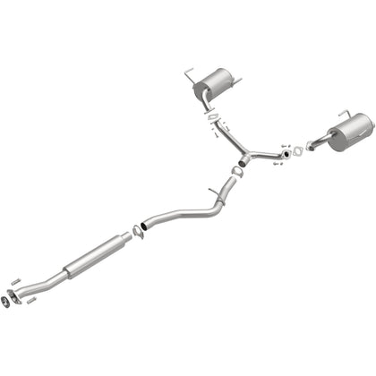 BRExhaust 2009-2013 Subaru Forester 2.5L | 2008-2011 Subaru Impreza 2.5i 2.5L Direct-Fit Exhaust System Kit 106-0133