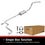 BRExhaust 2009-2012 Suzuki Equator 4.0L / 2007-2018 Nissan Frontier 4.0L Direct-Fit Exhaust System Kit 106-0144