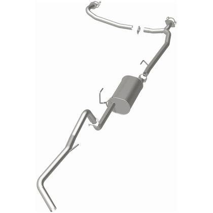 BRExhaust 2009-2012 Suzuki Equator 4.0L / 2007-2018 Nissan Frontier 4.0L Direct-Fit Exhaust System Kit 106-0144