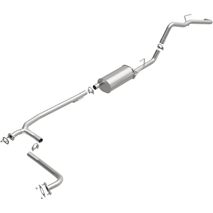 BRExhaust 2009-2012 Suzuki Equator 4.0L / 2007-2018 Nissan Frontier 4.0L Direct-Fit Exhaust System Kit 106-0144