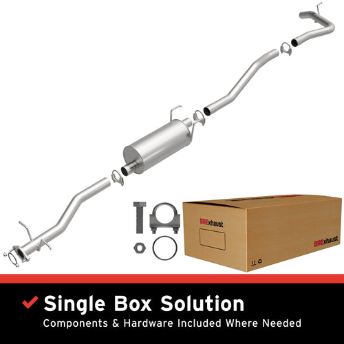 BRExhaust 1995-1998 Toyota T100 3.4L Direct-Fit Exhaust System Kit 106-0147