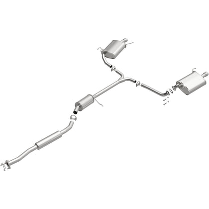 BRExhaust 2004-2008 Acura TSX 2.4L Direct-Fit Exhaust System Kit 106-0148