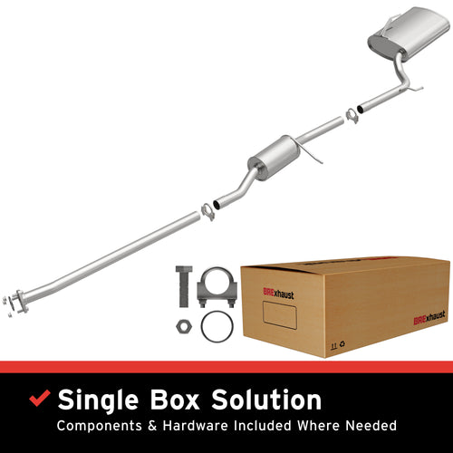 BRExhaust 2003-2007 Honda Accord 2.4L Direct-Fit Exhaust System Kit 106-0151