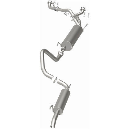 BRExhaust 1998-2006 Lexus LX470 4.7L | 1998-2006 Toyota Land Cruiser 4.7L Direct-Fit Exhaust System Kit 106-0176