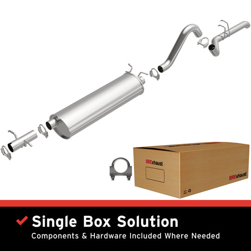 BRExhaust 1998-2003 Dodge Durango 5.9L / 1998-2000 Dodge Durango 5.2L Direct-Fit Exhaust System Kit 106-0179
