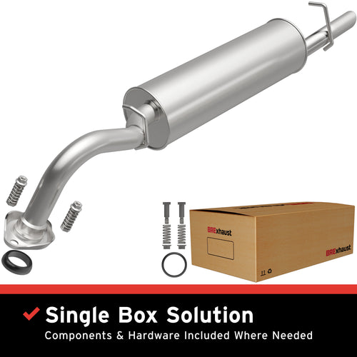 BRExhaust 2006-2012 Toyota Yaris 1.5L Direct-Fit Exhaust System Kit 106-0183