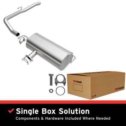 BRExhaust 2004-2006 Toyota Sienna 3.3L / 2007-2010 Toyota Sienna 3.5L Direct-Fit Exhaust System Kit 106-0192