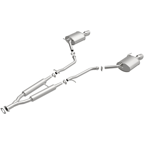 BRExhaust 2009-2013 INFINITI G37 3.7L / 2007-2008 INFINITI G35 3.5L Direct-Fit Exhaust System Kit 106-0193