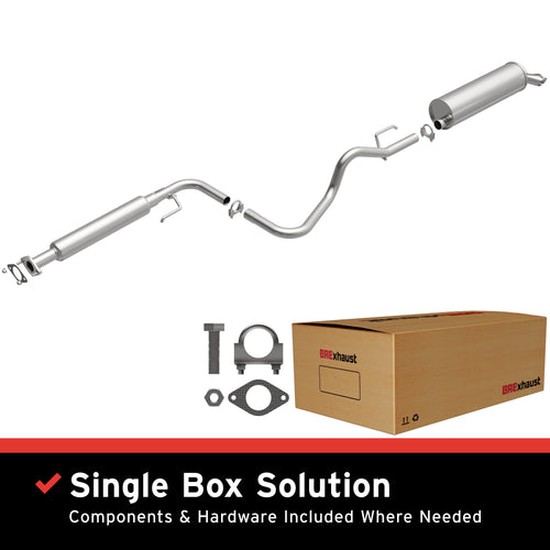 BRExhaust 2005-2007 Saturn Ion 2.2L Direct-Fit Exhaust System Kit 106-0204
