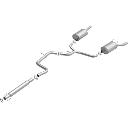 BRExhaust 2006-2011 Chevrolet Impala 3.9L | 2006-2009 Chevrolet Impala 5.3L Direct-Fit Exhaust System Kit 106-0206