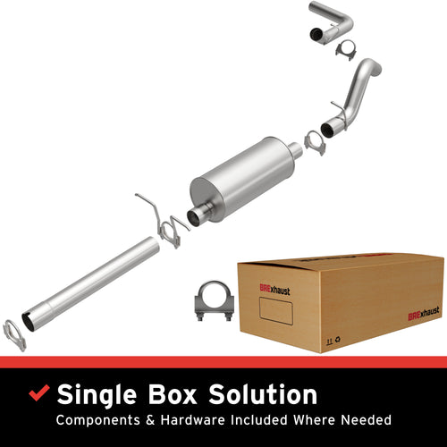 BRExhaust 1997-1999 Dodge Dakota 3.9L | 1997-1999 Dodge Dakota 5.2L Direct-Fit Exhaust System Kit 106-0212