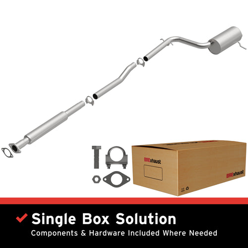 BRExhaust 2003-2006 Volvo XC90 2.5L / 2003-2005 Volvo XC90 2.9L Direct-Fit Exhaust System Kit 106-0213