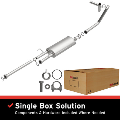 BRExhaust 2009-2021 Toyota Tundra 5.7L / 2010-2019 Toyota Tundra 4.6L Direct-Fit Exhaust System Kit 106-0237