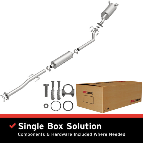 BRExhaust 2010-2011 Honda CR-V 2.4L Direct-Fit Exhaust System Kit 106-0241