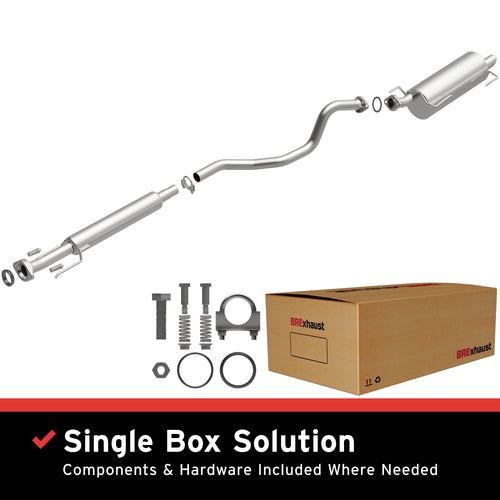 BRExhaust 2011-2017 Nissan Juke 1.6L Direct-Fit Exhaust System Kit 106-0247
