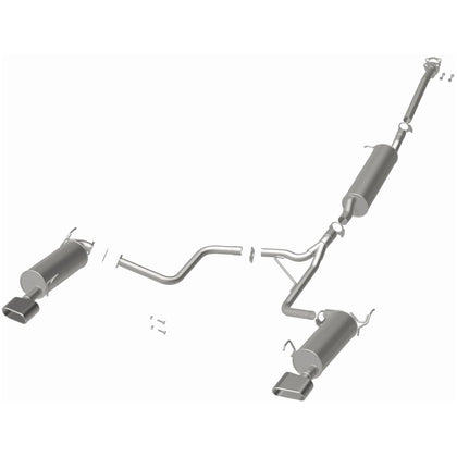 BRExhaust 2004-2006 Acura MDX 3.5L Direct-Fit Exhaust System Kit 106-0248