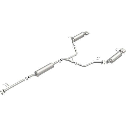 BRExhaust 2004-2006 Acura MDX 3.5L Direct-Fit Exhaust System Kit 106-0248