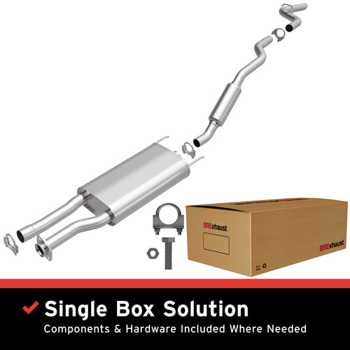 BRExhaust 1997-2000 Ford Explorer 4.0L | 1998-2000 Mercury Mountaineer 4.0L Direct-Fit Exhaust System Kit 106-0260