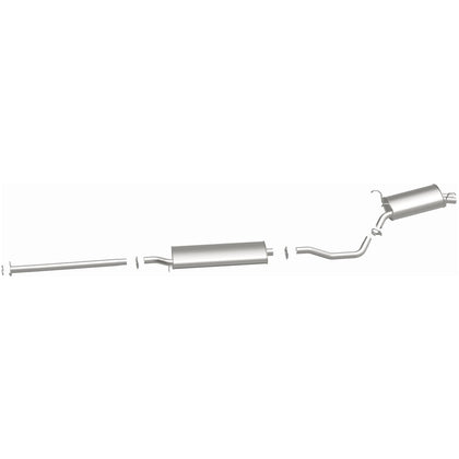 BRExhaust 2001-2002 Acura MDX 3.5L / 2003-2004 Honda Pilot 3.5L Direct-Fit Exhaust System Kit 106-0261
