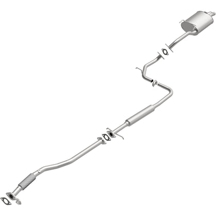 BRExhaust 2000-2003 Hyundai Accent 1.5L / 2001-2005 Hyundai Accent 1.6L Direct-Fit Exhaust System Kit 106-0268