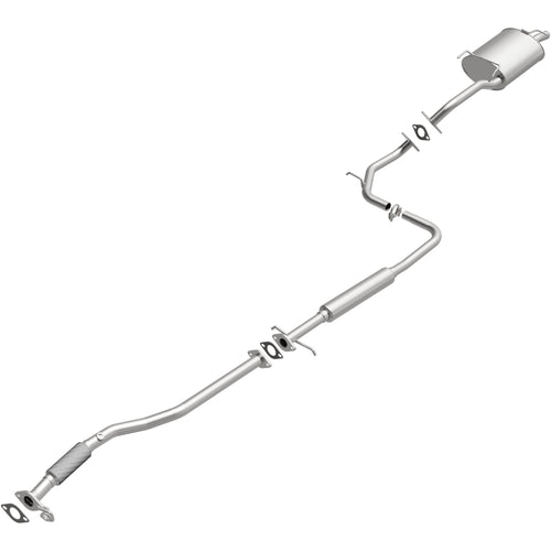 BRExhaust 2000-2003 Hyundai Accent 1.5L / 2001-2005 Hyundai Accent 1.6L Direct-Fit Exhaust System Kit 106-0268