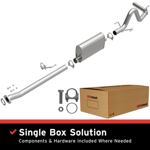 BRExhaust 2013-2017 Toyota Tacoma 2.7L Direct-Fit Exhaust System Kit 106-0275