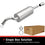 BRExhaust 2004-2006 Scion xA 1.5L Direct-Fit Exhaust System Kit 106-0276