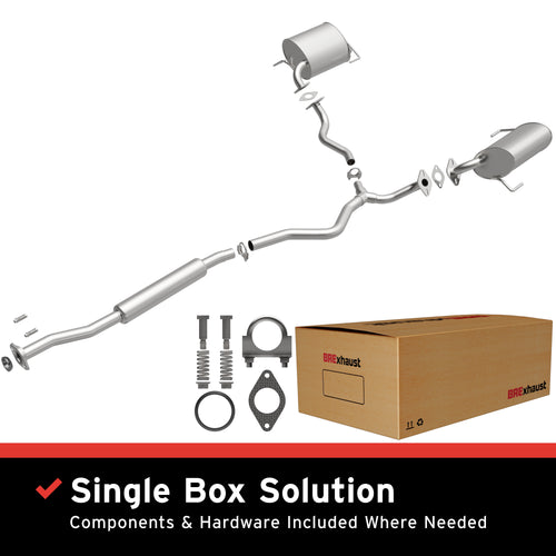 BRExhaust 2005 Subaru Outback 2.5L Direct-Fit Exhaust System Kit 106-0282