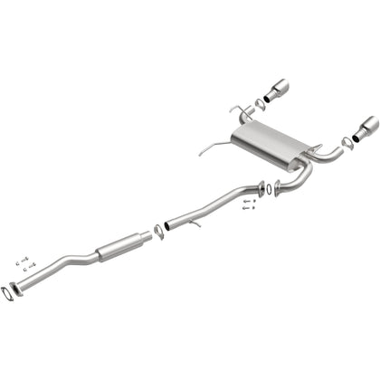 BRExhaust 2003-2008 INFINITI FX35 3.5L / 2003-2006 INFINITI FX45 4.5L Direct-Fit Exhaust System Kit 106-0284