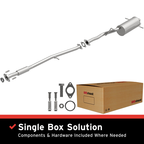 BRExhaust 1999-2002 Subaru Forester 2.5L Direct-Fit Exhaust System Kit 106-0290
