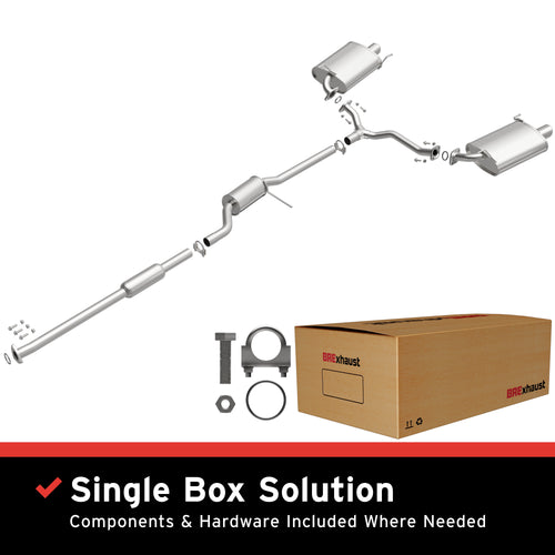 BRExhaust 2001-2003 Acura CL 3.2L | 1999-2003 Acura TL 3.2L Direct-Fit Exhaust System Kit 106-0307