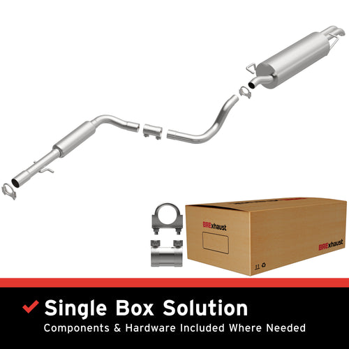 BRExhaust 1999-2004 Volkswagen Jetta 2.8L | 2000-2005 Volkswagen Jetta 1.8L Direct-Fit Exhaust System Kit 106-0311