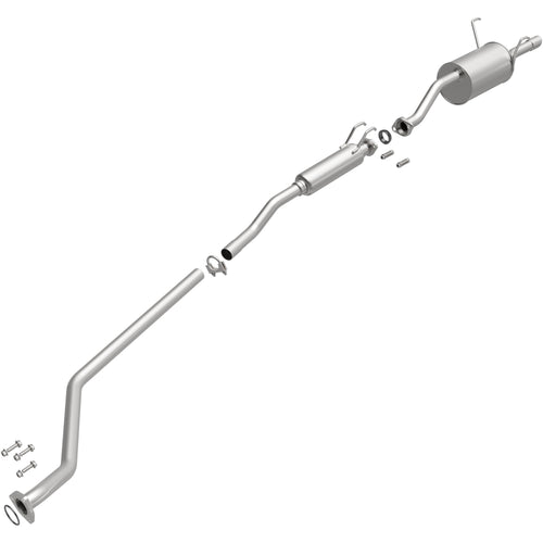 BRExhaust 2001-2005 Acura EL 1.7L / 2001-2005 Honda Civic 1.7L Direct-Fit Exhaust System Kit 106-0312