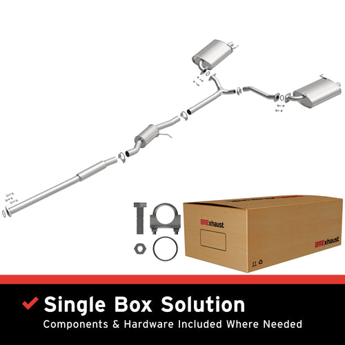 BRExhaust 1998-2002 Honda Accord 3.0L Direct-Fit Exhaust System Kit 106-0323
